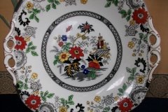 COALPORT CANTON (WHITE)- HANDLED CAKE PLATE   .....   http://jaapiesfinechinastore.com