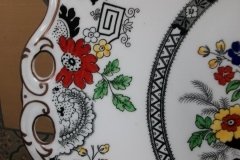 COALPORT CANTON (WHITE)- HANDLED CAKE PLATE   .....   http://jaapiesfinechinastore.com