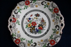 COALPORT CANTON (WHITE)- HANDLED CAKE PLATE   .....   https://www.jaapiesfinechinastore.com