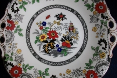 COALPORT CANTON (WHITE)- HANDLED CAKE PLATE   .....   https://www.jaapiesfinechinastore.com