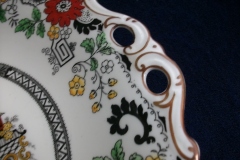 COALPORT CANTON (WHITE)- HANDLED CAKE PLATE   .....   https://www.jaapiesfinechinastore.com