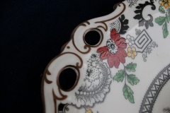 COALPORT CANTON (WHITE)- HANDLED CAKE PLATE   .....   https://www.jaapiesfinechinastore.com