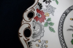 COALPORT CANTON (WHITE)- HANDLED CAKE PLATE   .....   https://www.jaapiesfinechinastore.com