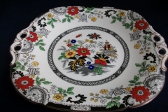 COALPORT CANTON (WHITE)- HANDLED CAKE PLATE   .....   https://www.jaapiesfinechinastore.com