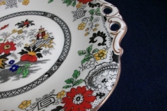 COALPORT CANTON (WHITE)- HANDLED CAKE PLATE   .....   https://www.jaapiesfinechinastore.com