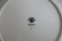 COALPORT CANTON (WHITE)- HANDLED CAKE PLATE   .....   http://jaapiesfinechinastore.com