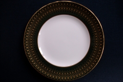 COALPORT CHATEAU GREEN- BREAD & BUTTER PLATE  .....   https://www.jaapiesfinechinastore.com