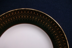 COALPORT CHATEAU GREEN- BREAD & BUTTER PLATE  .....   https://www.jaapiesfinechinastore.com