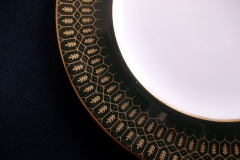 COALPORT CHATEAU GREEN- BREAD & BUTTER PLATE  .....   https://www.jaapiesfinechinastore.com