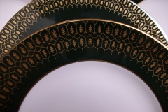 COALPORT CHATEAU GREEN- BREAD & BUTTER PLATE  .....   https://www.jaapiesfinechinastore.com