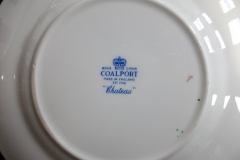 COALPORT CHATEAU GREEN- BREAD & BUTTER PLATE  .....   https://www.jaapiesfinechinastore.com