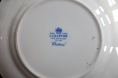 COALPORT CHATEAU GREEN- BREAD & BUTTER PLATE  .....   http://jaapiesfinechinastore.com