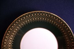 COALPORT CHATEAU GREEN- CUP & SAUCER  .....   http://jaapiesfinechinastore.com