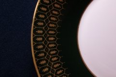 COALPORT CHATEAU GREEN- CUP & SAUCER  .....   http://jaapiesfinechinastore.com