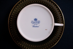 COALPORT CHATEAU GREEN- CUP & SAUCER  .....   https://www.jaapiesfinechinastore.com