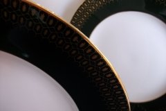 COALPORT CHATEAU GREEN- DINNER PLATE  .....   http://jaapiesfinechinastore.com