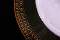 COALPORT CHATEAU GREEN- DINNER PLATE  .....   http://jaapiesfinechinastore.com