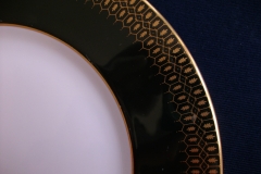 COALPORT CHATEAU GREEN- DINNER PLATE  .....   https://www.jaapiesfinechinastore.com