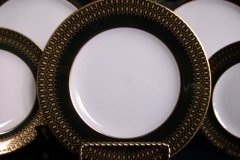 COALPORT CHATEAU GREEN- SALAD PLATE  .....   http://jaapiesfinechinastore.com