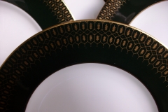 COALPORT CHATEAU GREEN- SALAD PLATE  .....   https://www.jaapiesfinechinastore.com