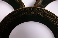 COALPORT CHATEAU GREEN- SALAD PLATE  .....   http://jaapiesfinechinastore.com