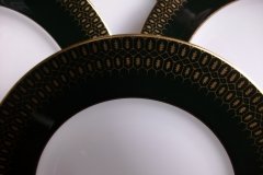 COALPORT CHATEAU GREEN- SALAD PLATE  .....   http://jaapiesfinechinastore.com