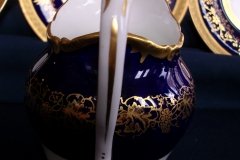 COALPORT HAZELTON COBALT-  CREAMER  8oz  ..... http://jaapiesfinechinastore.com