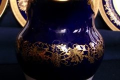 COALPORT HAZELTON COBALT-  CREAMER  8oz  ..... http://jaapiesfinechinastore.com