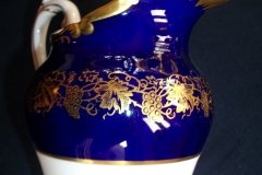 COALPORT HAZELTON COBALT-  CREAMER  8oz  ..... http://jaapiesfinechinastore.com