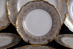 COALPORT HAZELTON GREY-BREAD & BUTTER PLATE    ..... http://jaapiesfinechinastore.com