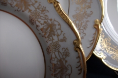 COALPORT HAZELTON GREY-BREAD & BUTTER PLATE    ..... https://www.jaapiesfinechinastore.com