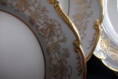 COALPORT HAZELTON GREY-BREAD & BUTTER PLATE    ..... http://jaapiesfinechinastore.com