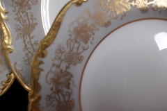 COALPORT HAZELTON GREY-BREAD & BUTTER PLATE    ..... https://www.jaapiesfinechinastore.com