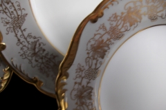 COALPORT HAZELTON GREY-BREAD & BUTTER PLATE    ..... https://www.jaapiesfinechinastore.com