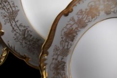 COALPORT HAZELTON GREY-BREAD & BUTTER PLATE    ..... http://jaapiesfinechinastore.com