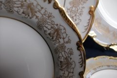 COALPORT HAZELTON GREY-BREAD & BUTTER PLATE    ..... http://jaapiesfinechinastore.com