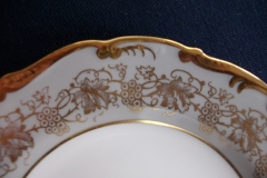 COALPORT HAZELTON GREY-BREAD & BUTTER PLATE    ..... https://www.jaapiesfinechinastore.com