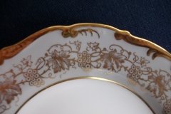 COALPORT HAZELTON GREY-BREAD & BUTTER PLATE    ..... http://jaapiesfinechinastore.com