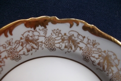 COALPORT HAZELTON GREY-BREAD & BUTTER PLATE    ..... https://www.jaapiesfinechinastore.com