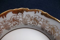 COALPORT HAZELTON GREY-BREAD & BUTTER PLATE    ..... http://jaapiesfinechinastore.com