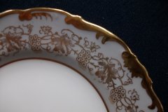 COALPORT HAZELTON GREY-BREAD & BUTTER PLATE    ..... http://jaapiesfinechinastore.com