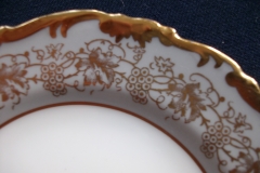 COALPORT HAZELTON GREY-BREAD & BUTTER PLATE    ..... https://www.jaapiesfinechinastore.com