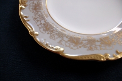 COALPORT HAZELTON GREY-BREAD & BUTTER PLATE    ..... https://www.jaapiesfinechinastore.com