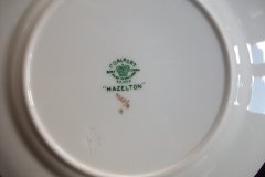 COALPORT HAZELTON GREY-BREAD & BUTTER PLATE    ..... http://jaapiesfinechinastore.com