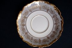 COALPORT HAZELTON GREY-SOUP BOWL & SAUCER    ..... http://jaapiesfinechinastore.com