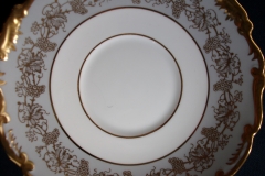 COALPORT HAZELTON GREY-SOUP BOWL & SAUCER    ..... https://www.jaapiesfinechinastore.com