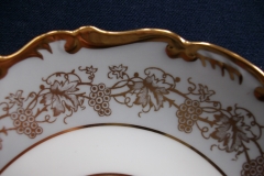 COALPORT HAZELTON GREY-SOUP BOWL & SAUCER    ..... https://www.jaapiesfinechinastore.com