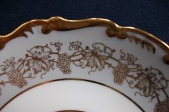 COALPORT HAZELTON GREY-SOUP BOWL & SAUCER    ..... http://jaapiesfinechinastore.com