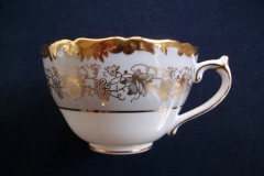 COALPORT HAZELTON GREY-CUP & SAUCER    ..... https://www.jaapiesfinechinastore.com