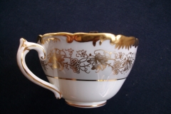 COALPORT HAZELTON GREY-CUP & SAUCER    ..... https://www.jaapiesfinechinastore.com